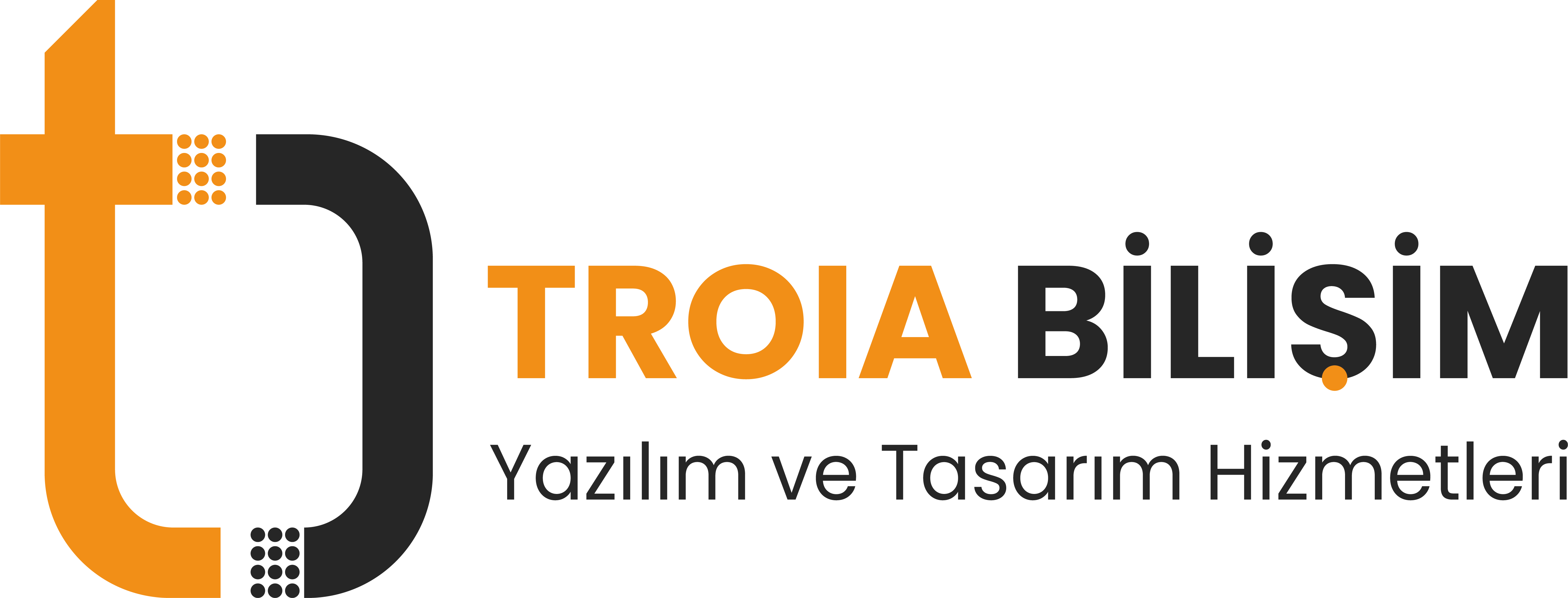 Troia Bilişim Logo